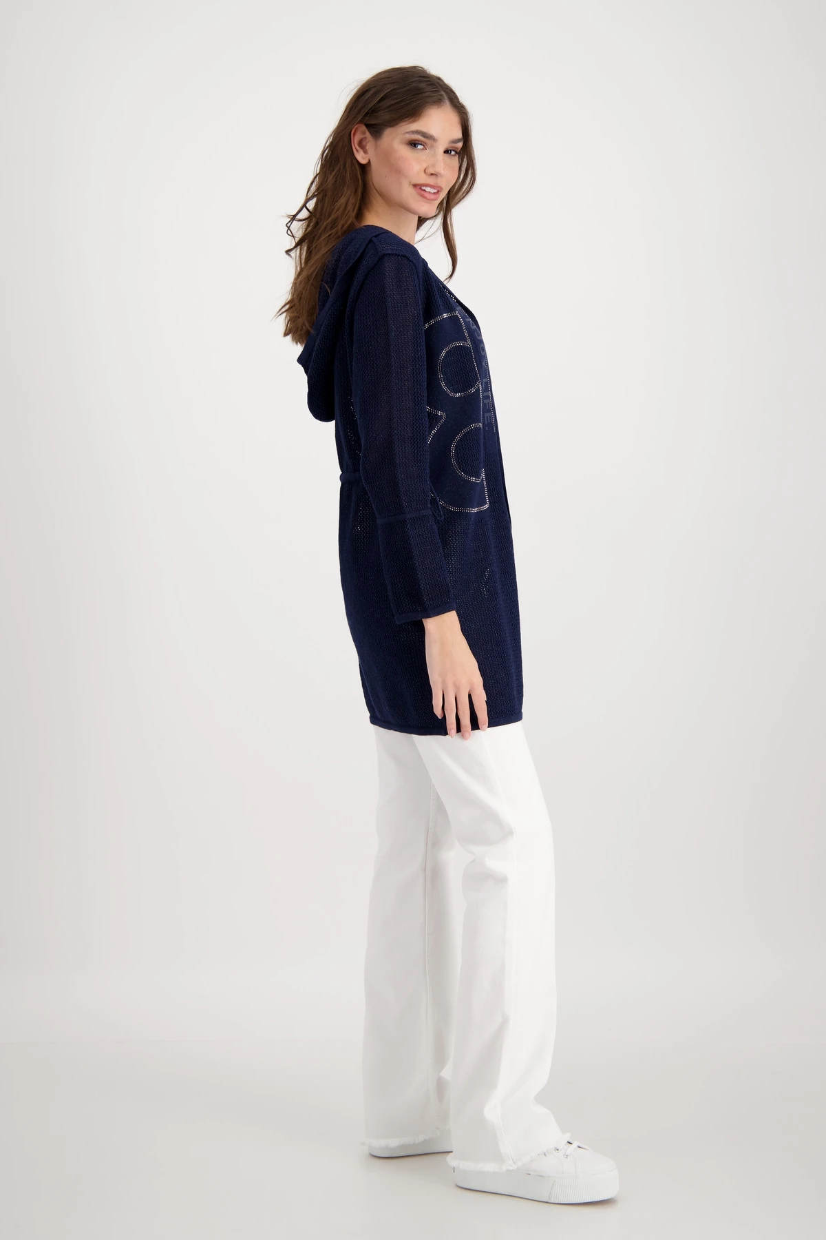 Monari Jacke Strick Schrift 10711179 – Bild 5