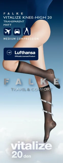 Falke Vitalize 20 DEN Kniestrümpfe 10557662