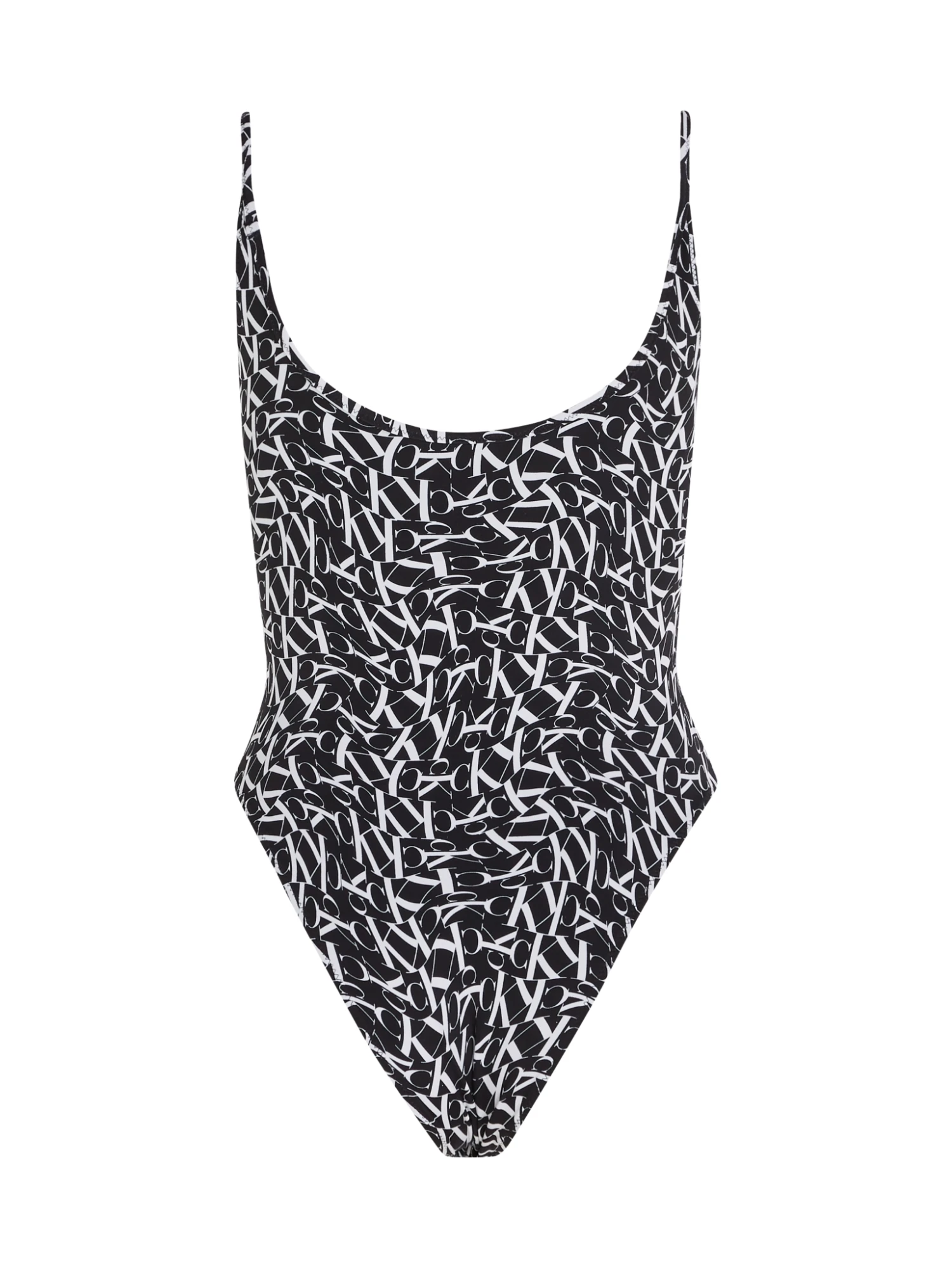 Calvin Klein Badeanzug CK Monogramm 10682861 – Bild 3