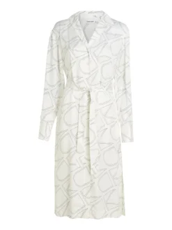 Calvin Klein Monogramm Hemdblusenkleid 10683491