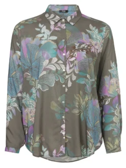 Frapp Bluse Mit Hemdkragen 10698028