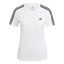Adidas LOUNGEWEAR Essentials Slim 3-Streifen T-Shirt 10592053