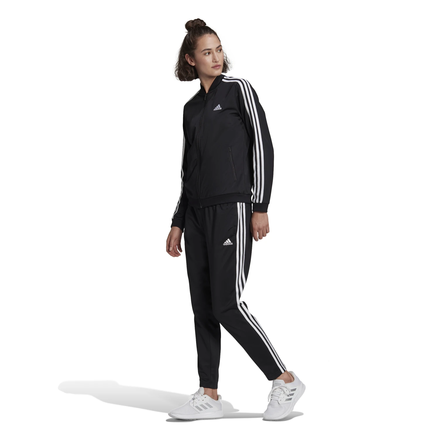 Adidas Essentials 3-Streifen Trainingsanzug 10592055 – Bild 7