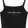 Calvin Klein Jeans Frottee-Camisole Mit Monogramm 10654592