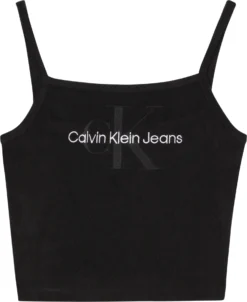 Calvin Klein Jeans Frottee-Camisole Mit Monogramm 10654592