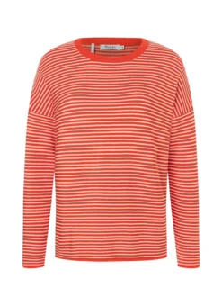 Maerz Rundhalspullover 100% Biobaumwolle 10195198