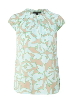 Comma Bluse Mit Dezenten Raffungen 10706608